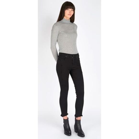AGOLDE Sophie Crop High Rise Skinny - Harlow Destruct Sz. 30 - Picture 1 of 10